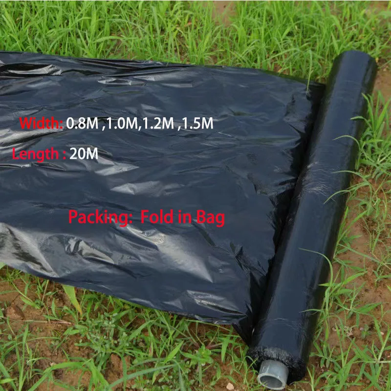 HEMAN Agriculture Weeding Black Mulch 0.8m Width Thicken 0.01mm Vegetable Greenhouse Strawberry Plastic Film Plants Grow
HEMAN Agriculture Weeding Black Mulch 0.8m Width Thicken 0.01mm Vegetable Greenhouse Strawberry Plastic Film Plants Grow