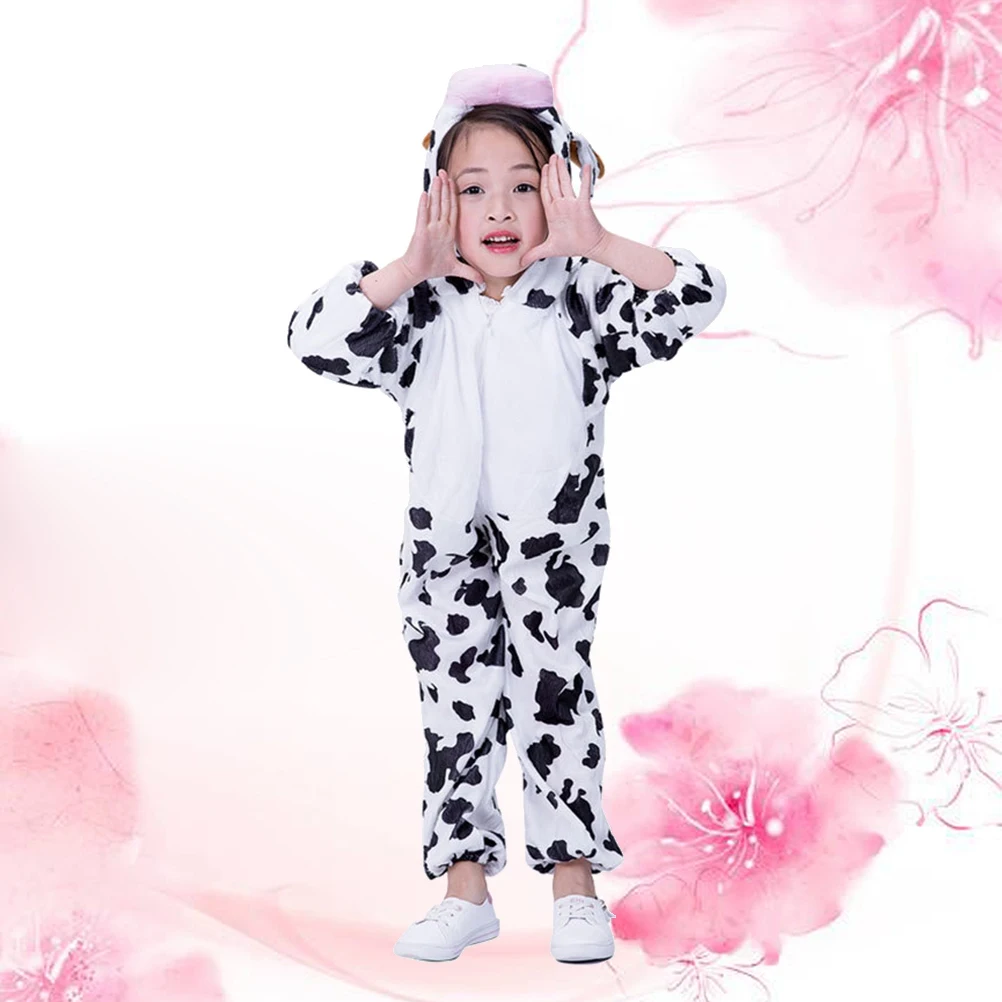 Cow Costume Kids Performance Outfit Animal Cosplay Comfortable Wear Easy Clean Store Lovely Cow Shape Birthday Party Stage
Cow Costume Kids Performance Outfit Animal Cosplay Comfortable Wear Easy Clean Store Lovely Cow Shape Birthday Party Stage