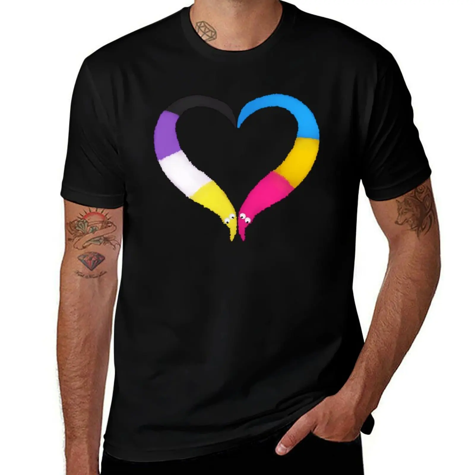 Nonbinary Pan Worm on a String Heart T-Shirt anime tshirt boys whites customs mens graphic t-shirts pack
Nonbinary Pan Worm on a String Heart T-Shirt anime tshirt boys whites customs mens graphic t-shirts pack