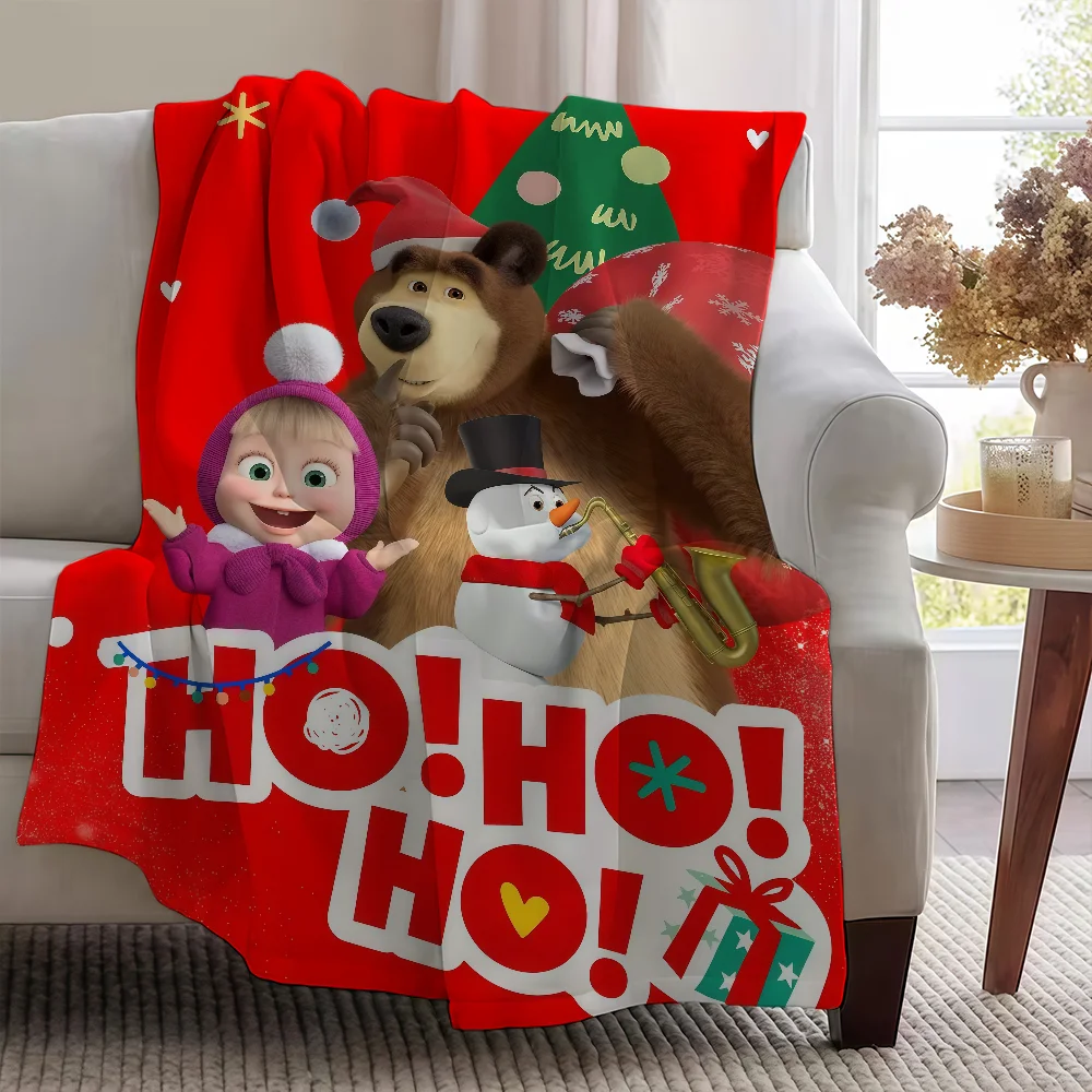 B-BearS-ES Cartoon M-MashaS-ES Cute Blanket Soft Warm Furry Throw Super Kids Toys Bed Sofa Car Cradle
B-BearS-ES Cartoon M-MashaS-ES Cute Blanket Soft Warm Furry Throw Super Kids Toys Bed Sofa Car Cradle