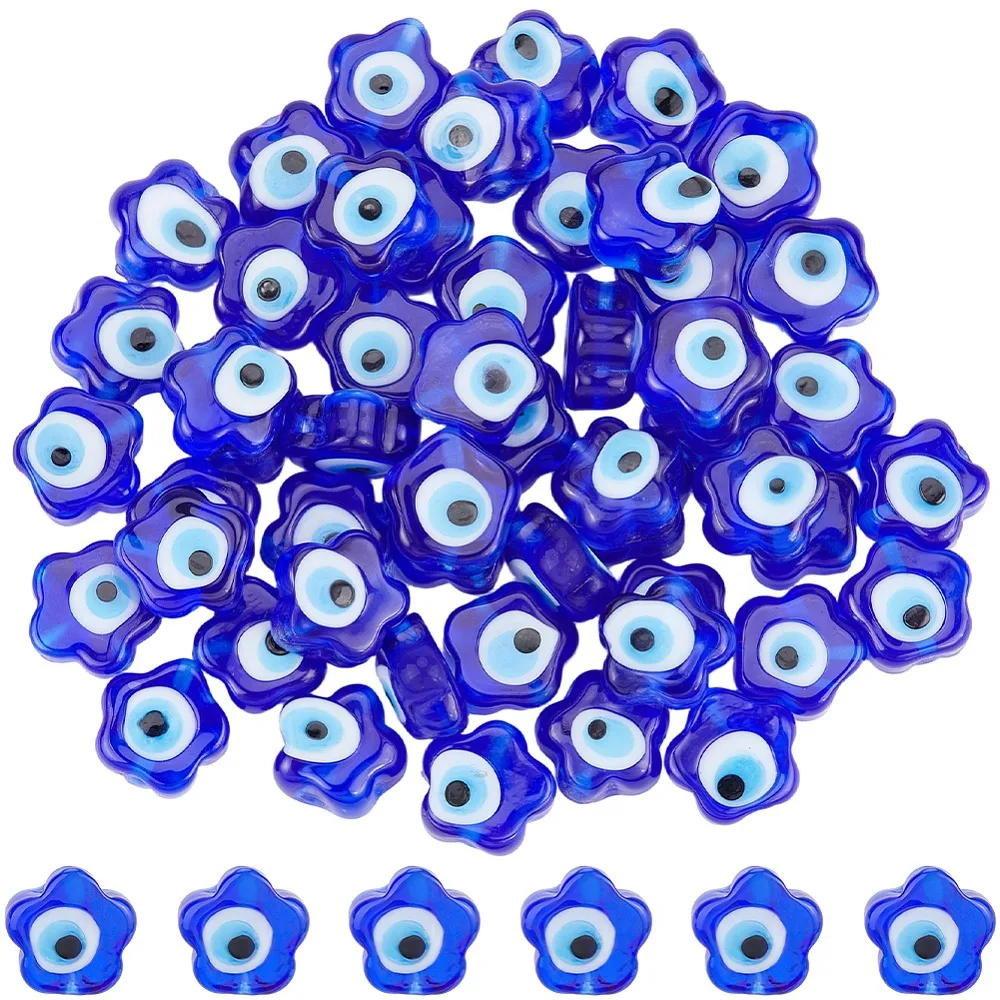 Handmade Lampwork Beads Flower Medium Blue 11x12x6mm Hole: 1.6mm 33pcs/strand 14.57 inch(37cm)
Handmade Lampwork Beads Flower Medium Blue 11x12x6mm Hole: 1.6mm 33pcs/strand 14.57 inch(37cm)