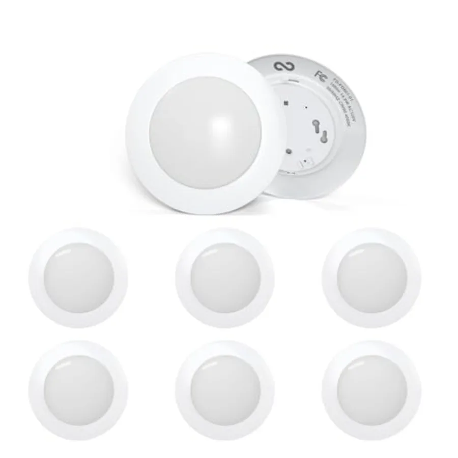 GonGoo 5/ Inch Recessed and Surface Mount Dimmable Low Profile Led Disc Light Instals into Junction Box or Recessed Can 14.8W 1
GonGoo 5/ Inch Recessed and Surface Mount Dimmable Low Profile Led Disc Light Instals into Junction Box or Recessed Can 14.8W 1