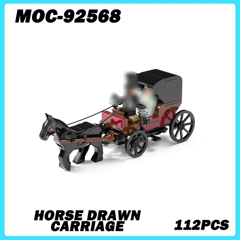MOC-92568 Horse Drawn Carriage City Architecture Building Block Bricks Model Street View Sets Kid Toy for Children Gift 112PCS
MOC-92568 Horse Drawn Carriage City Architecture Building Block Bricks Model Street View Sets Kid Toy for Children Gift 112PCS