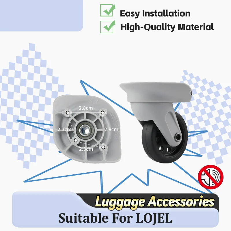 For LOJEL Series Heavy-duty Luggage Wheel Sets - Durable Complete Replacement Parts With Quick Installation Tools
For LOJEL Series Heavy-duty Luggage Wheel Sets - Durable Complete Replacement Parts With Quick Installation Tools