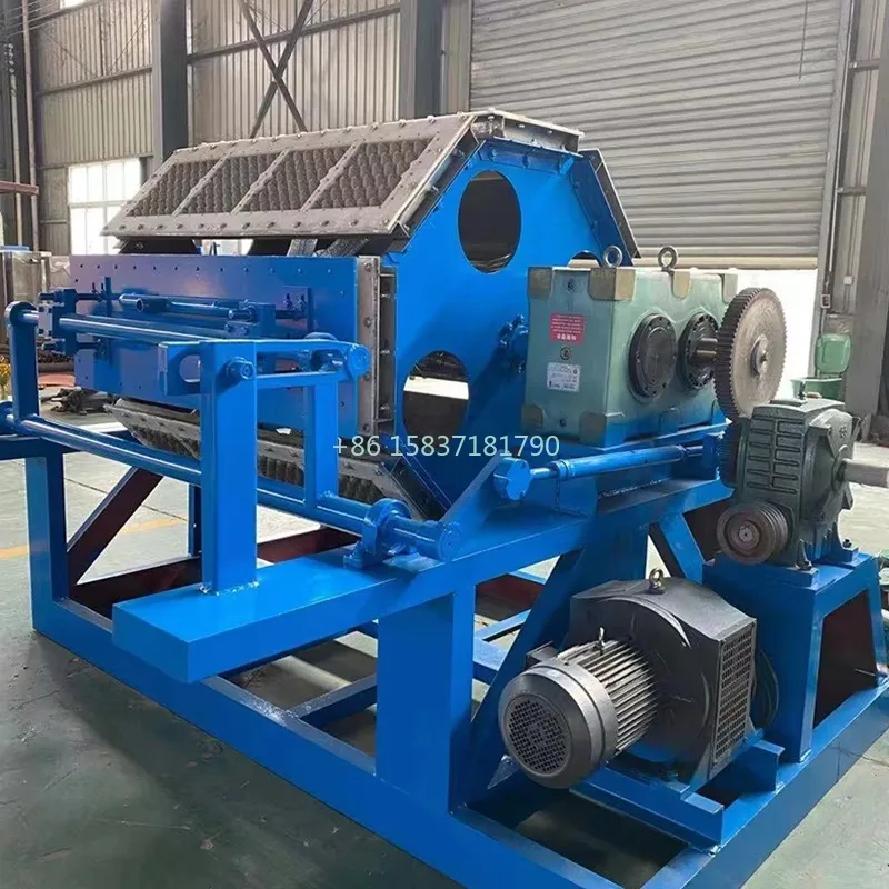 Factory Paper Egg Tray Making Machine Plastic Aluminium Egg Tray and Box Molding Equipment Egg Tray Making Product Line
Factory Paper Egg Tray Making Machine Plastic Aluminium Egg Tray and Box Molding Equipment Egg Tray Making Product Line