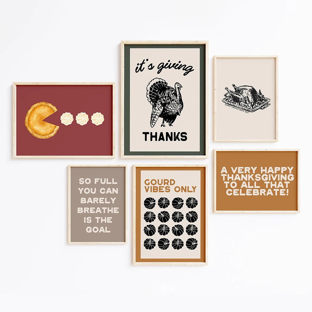 Friendship Decor Prints Thanksgiving Wall Art Canvas Painting Funny Kitchen Food Murals Vintage Quote Poster Pictures
Friendship Decor Prints Thanksgiving Wall Art Canvas Painting Funny Kitchen Food Murals Vintage Quote Poster Pictures