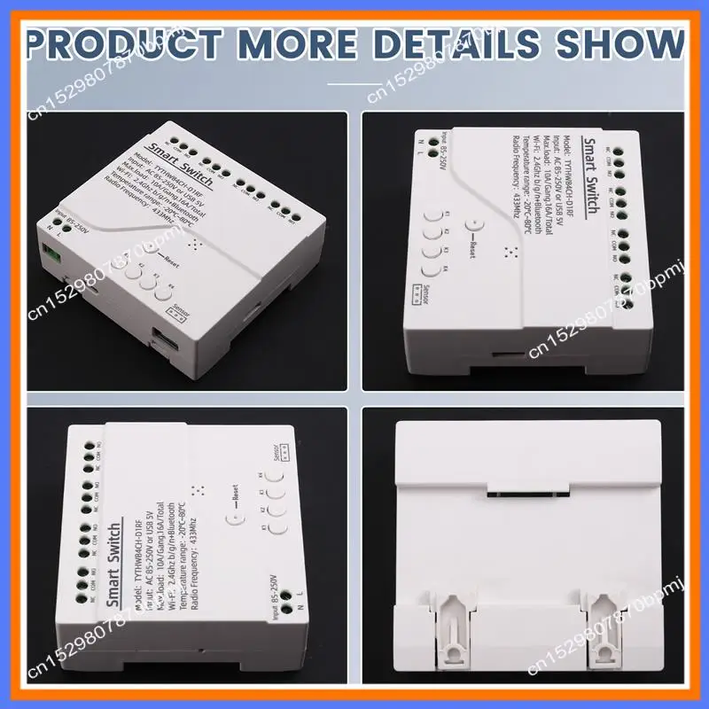 BAAE Tuya Wi-Fi умный переключатель датчик температуры и влажности монитор AC 85-250 В беспроводной умный переключатель с радиочастотным пультом дистанционного управления
BAAE Tuya Wi-Fi умный переключатель датчик температуры и влажности монитор AC 85-250 В беспроводной умный переключатель с радиочастотным пультом дистанционного управления