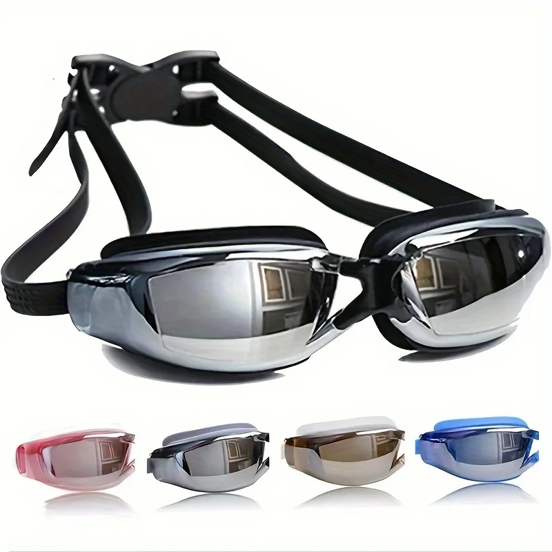 180° Wide of View Swimming Goggles HD Anti-Fog Waterproof Swim Goggles Water Glass Adjustable Strip 수경 물안경 очки для плавания
180° Wide of View Swimming Goggles HD Anti-Fog Waterproof Swim Goggles Water Glass Adjustable Strip 수경 물안경 очки для плавания