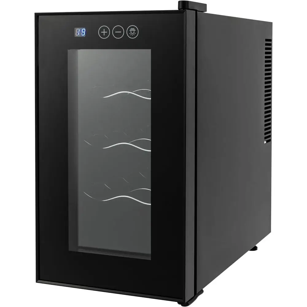 Compact 8-Bottle Wine Cooler with 46-64°F Digital Temp Control for Red, White, and Sparkling Wines
Compact 8-Bottle Wine Cooler with 46-64°F Digital Temp Control for Red, White, and Sparkling Wines