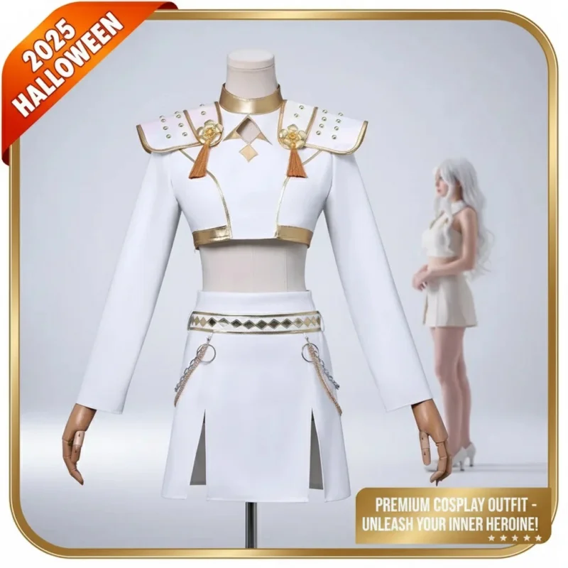 ☎SSR 2025 Halloween Cosplay Costume Women White Suit Anime Full Set Wig Party Outfit☎
☎SSR 2025 Halloween Cosplay Costume Women White Suit Anime Full Set Wig Party Outfit☎