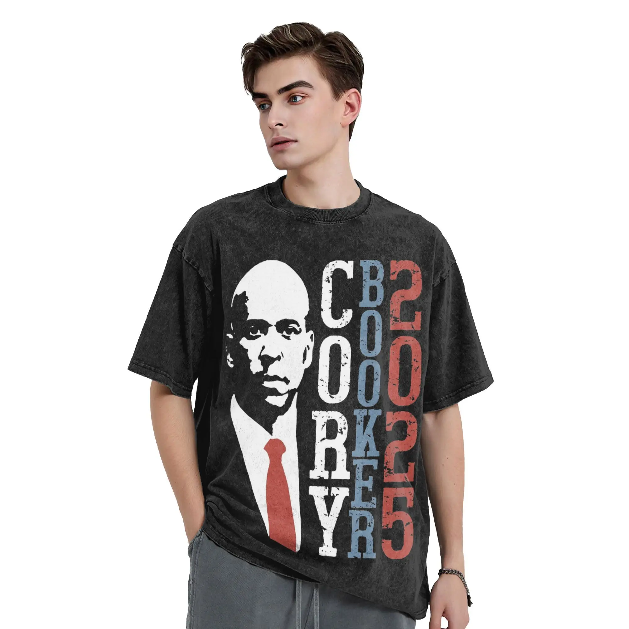 Cory Booker 2025 Washed T Shirt Streetwear Hip Hop Vintage T-Shirts Tee Shirt Men Women Short Sleeve Street Summer
Cory Booker 2025 Washed T Shirt Streetwear Hip Hop Vintage T-Shirts Tee Shirt Men Women Short Sleeve Street Summer