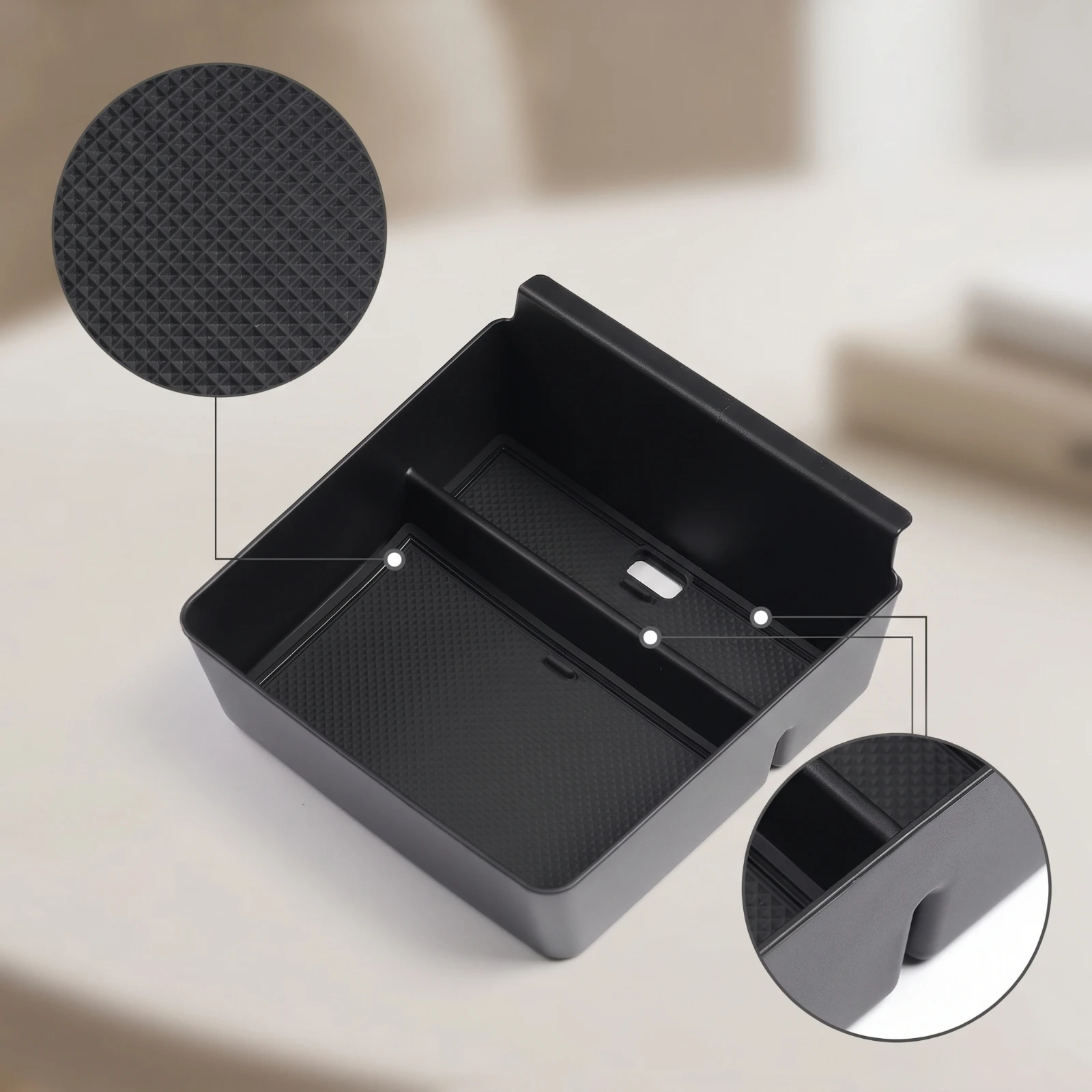 Console Organizer with Divider Divided Center Console Tray Armrest Storage Box Non-Slip Organizer with Divider Long-Lasting
Console Organizer with Divider Divided Center Console Tray Armrest Storage Box Non-Slip Organizer with Divider Long-Lasting
