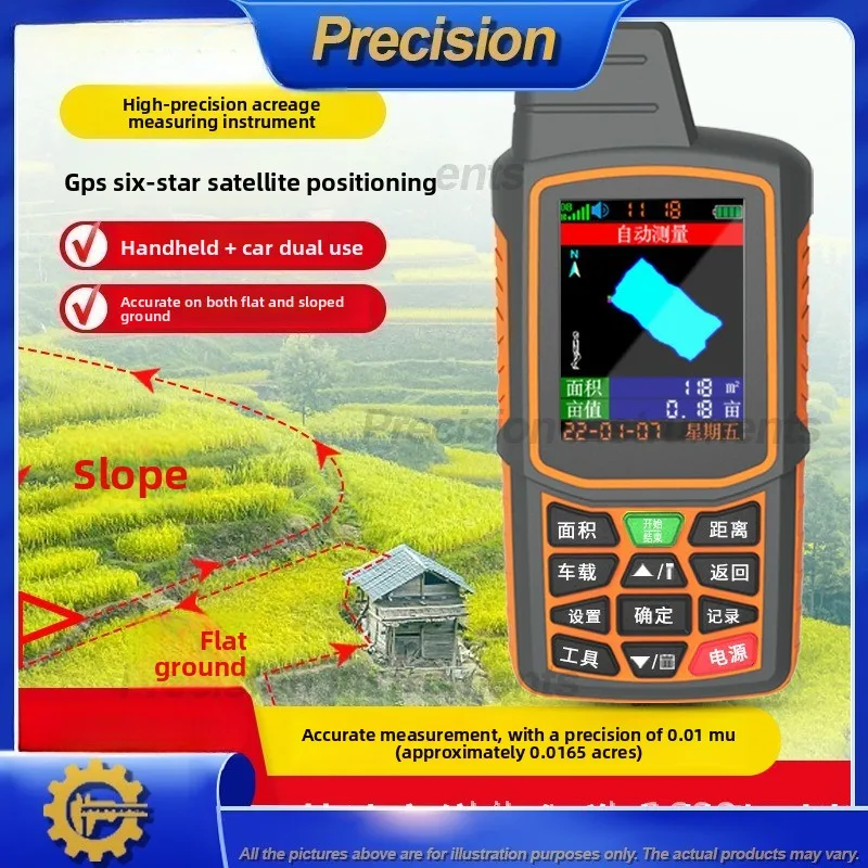 2026 Handheld GPS Area Measurer High Precision 6 Satellite Tracking Farm Field Measurement Tool for Agricultural Vehicles
2026 Handheld GPS Area Measurer High Precision 6 Satellite Tracking Farm Field Measurement Tool for Agricultural Vehicles