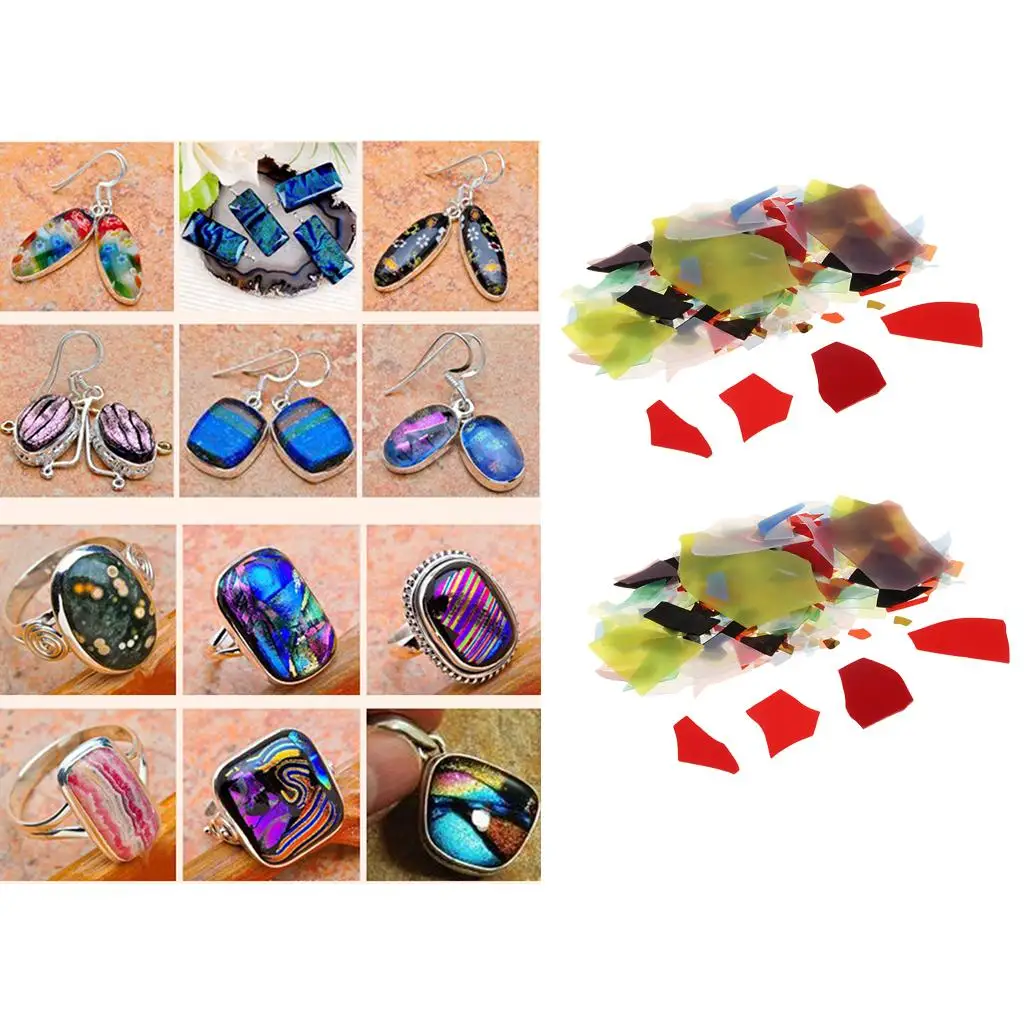DIY Glass Fusing Supplies Colorful Crystal Confetti for Microwave Kiln Handmade Jewelry Accessories
DIY Glass Fusing Supplies Colorful Crystal Confetti for Microwave Kiln Handmade Jewelry Accessories