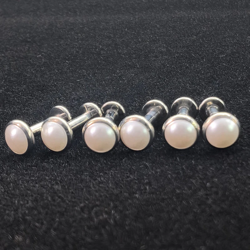 Серьги-гвоздики из титана G23 для пирсинга губ, 10 шт.
Серьги-гвоздики из титана G23 для пирсинга губ, 10 шт.