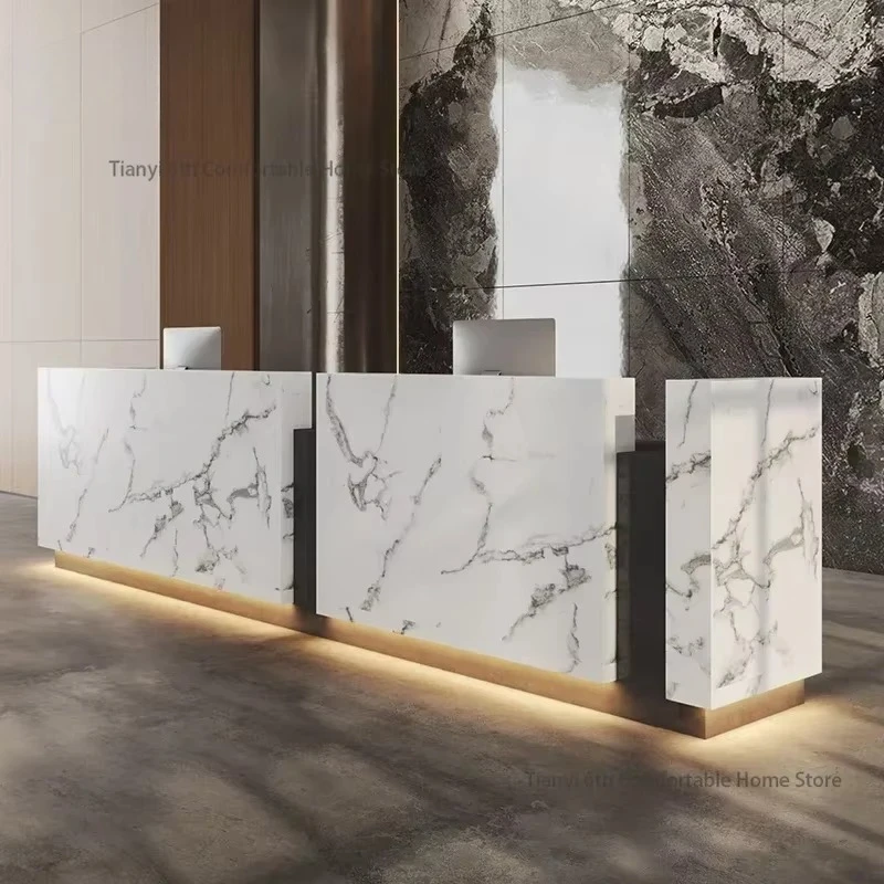 Italian Design Reception Desks Checkout Counter Cash Register Reception Desks Modern Business Office Furniture Recepción LLRD
Italian Design Reception Desks Checkout Counter Cash Register Reception Desks Modern Business Office Furniture Recepción LLRD
