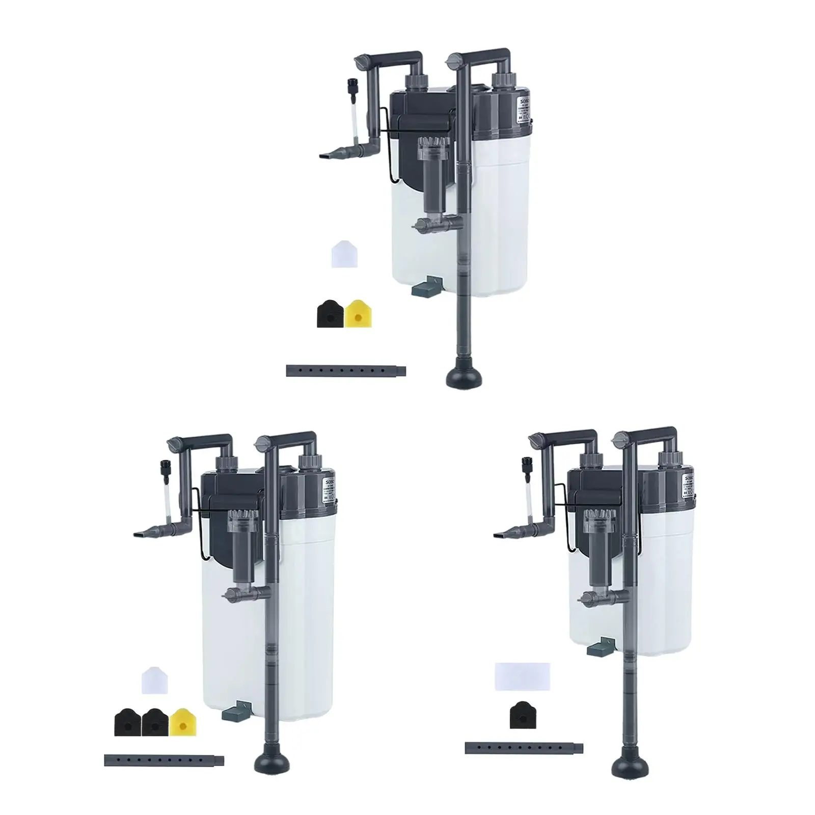 Aquarium Internal Filter Filtration 3 in 1 Filter Betta Fish Tank Accessory
Aquarium Internal Filter Filtration 3 in 1 Filter Betta Fish Tank Accessory