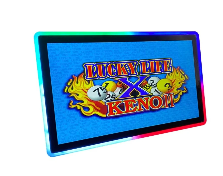 27 Inch Capacitive Touch Screen 3M RS232 Game Monitor for Skill Game Machine