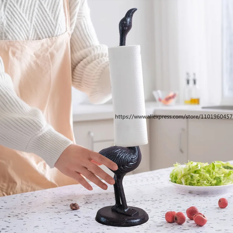 Винтажная персонализированная кухонная форма, держатель для салфеток с фламинго, стеллаж для хранения рулонной бумаги, вертикальное настольное креативное сиденье без перфорации
Винтажная персонализированная кухонная форма, держатель для салфеток с фламинго, стеллаж для хранения рулонной бумаги, вертикальное настольное креативное сиденье без перфорации