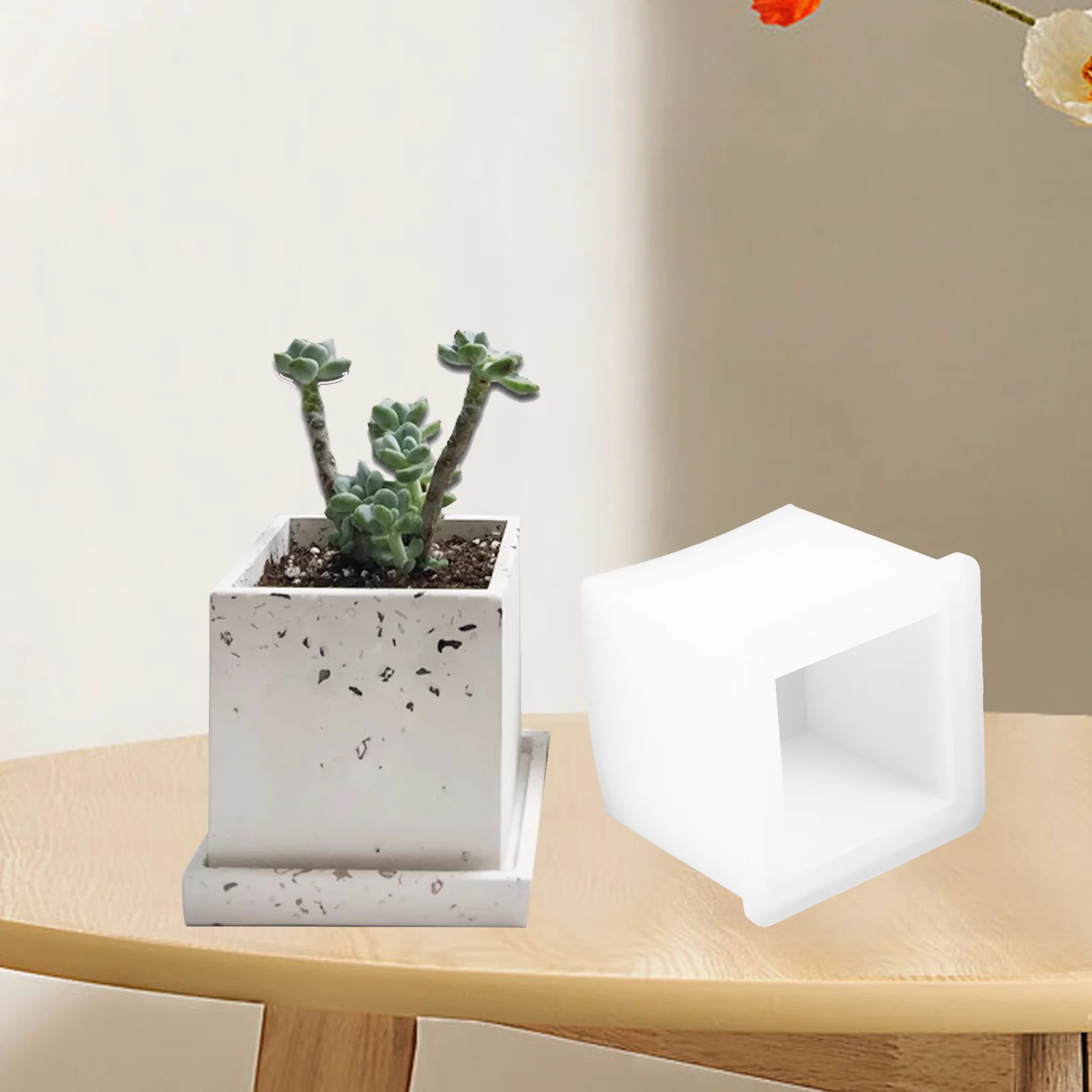 1 комплект, безопасная силиконовая форма для цветочного горшка, форма «сделай сам», для держателя вазы, блюдце и цветочная композиция
1 комплект, безопасная силиконовая форма для цветочного горшка, форма «сделай сам», для держателя вазы, блюдце и цветочная композиция