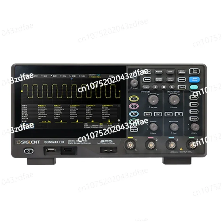 High definition oscilloscope SDS800X HD series (SDS802X SDS804X SDS812X SDS814X SDS822X SDS824X HD), 2/4 channel
High definition oscilloscope SDS800X HD series (SDS802X SDS804X SDS812X SDS814X SDS822X SDS824X HD), 2/4 channel
