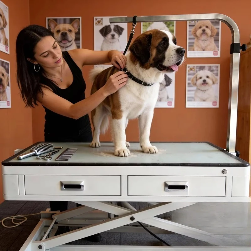 New Electric Design Electric LED Pet Dog Grooming Table With 4 Drawers
New Electric Design Electric LED Pet Dog Grooming Table With 4 Drawers