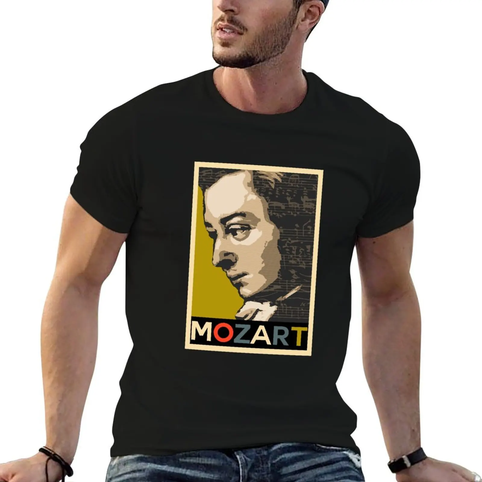 Mozart T-Shirt t shirts for man pack white anime t shirts oversize anime t shirts for man T-shirt
Mozart T-Shirt t shirts for man pack white anime t shirts oversize anime t shirts for man T-shirt