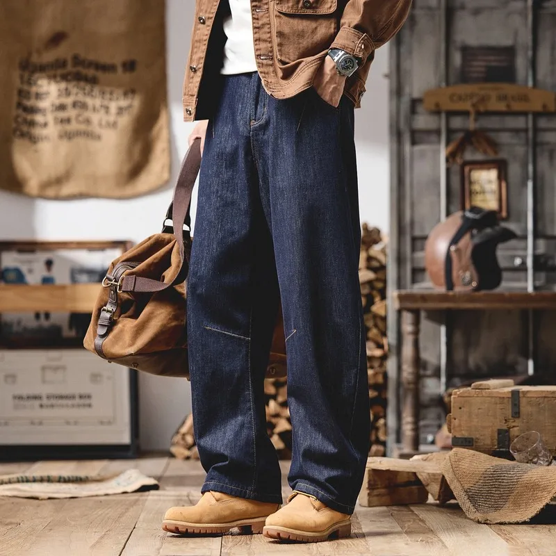 Retro American Denim Jeans Men's Loose Straight Casual Non-fading Commuter Pants Faion Urban Sle Breathable Cotton Polyes...
Retro American Denim Jeans Men's Loose Straight Casual Non-fading Commuter Pants Faion Urban Sle Breathable Cotton Polyes...