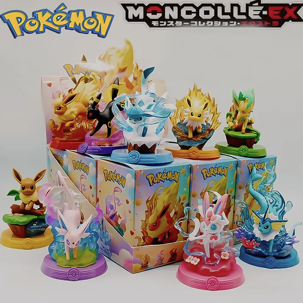 9 Style Pokemon Figures Eeveelution Espeon Sylveon Glaceon Leafeon Vaporeon Umbreon Flareon Anime Figure Pocket Monster Toy
9 Style Pokemon Figures Eeveelution Espeon Sylveon Glaceon Leafeon Vaporeon Umbreon Flareon Anime Figure Pocket Monster Toy