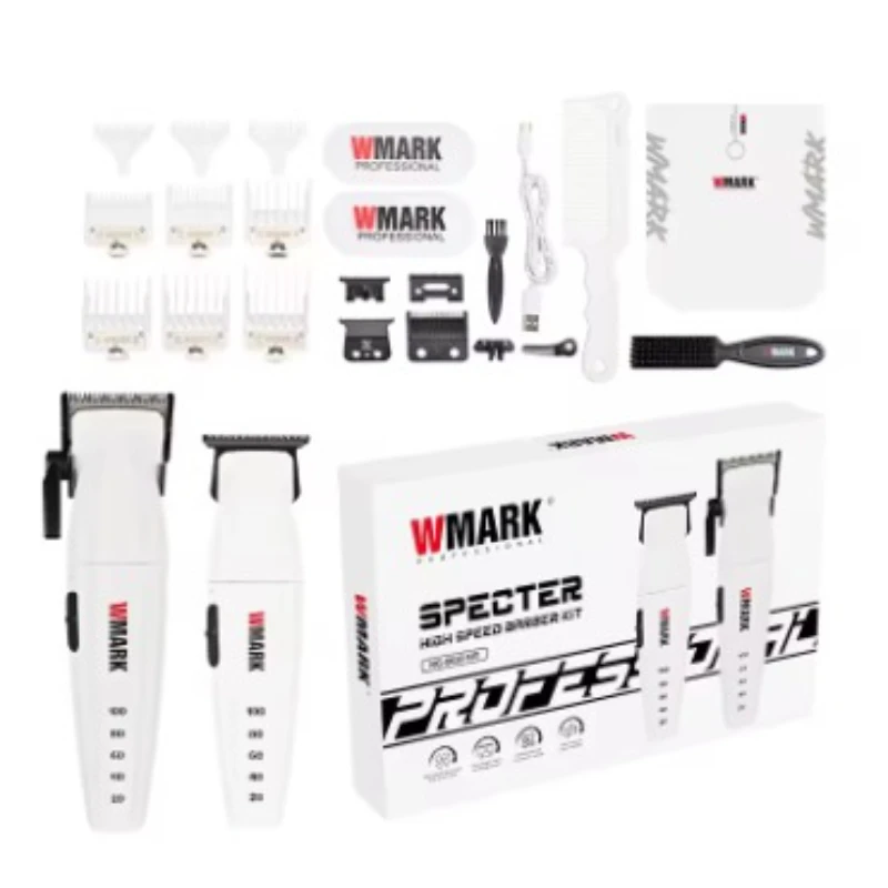 Электрическая машинка для стрижки волос WMARK NG-8632 KIT, профессиональный триммер для волос, 9000 об/мин, парикмахерская, беспроводной триммер для мужчин
Электрическая машинка для стрижки волос WMARK NG-8632 KIT, профессиональный триммер для волос, 9000 об/мин, парикмахерская, беспроводной триммер для мужчин