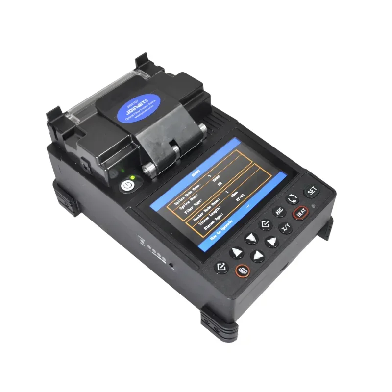 JW4107 Core Alignment Fusion Splicer Fiber Splicing Telecom Splicer 3-In-1 Fiber Cleaver Fusion Machine
JW4107 Core Alignment Fusion Splicer Fiber Splicing Telecom Splicer 3-In-1 Fiber Cleaver Fusion Machine