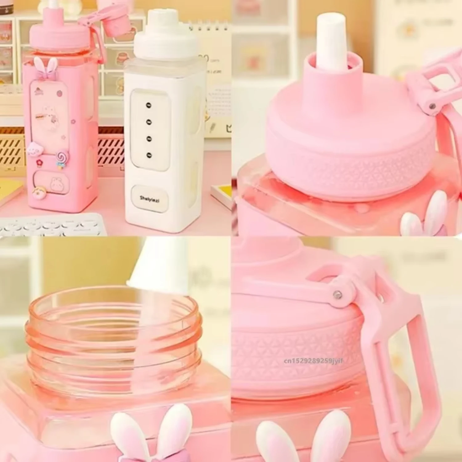 700ml Cute Water Bottle Girls with Straw and Stickers Plastic Juice Cup Portable Kawaii Tumbler Children's Drinkware
700ml Cute Water Bottle Girls with Straw and Stickers Plastic Juice Cup Portable Kawaii Tumbler Children's Drinkware