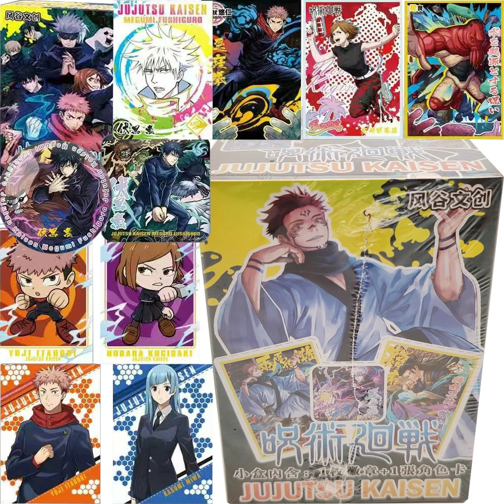 Anime Jujutsu Kaisen Collection Card Kugisaki Nobara Itadori Yuji Ryomen Sukuna Cute Q-Version Characters Creative Badge Gifts
Anime Jujutsu Kaisen Collection Card Kugisaki Nobara Itadori Yuji Ryomen Sukuna Cute Q-Version Characters Creative Badge Gifts