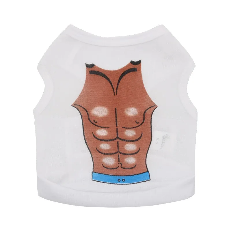 Fashion Dog Clothes Pet Bikini Vest Yorkshire Summer Breathable T-Shirt Cartoon Puppy Pullover Pet Supplies 
Fashion Dog Clothes Pet Bikini Vest Yorkshire Summer Breathable T-Shirt Cartoon Puppy Pullover Pet Supplies