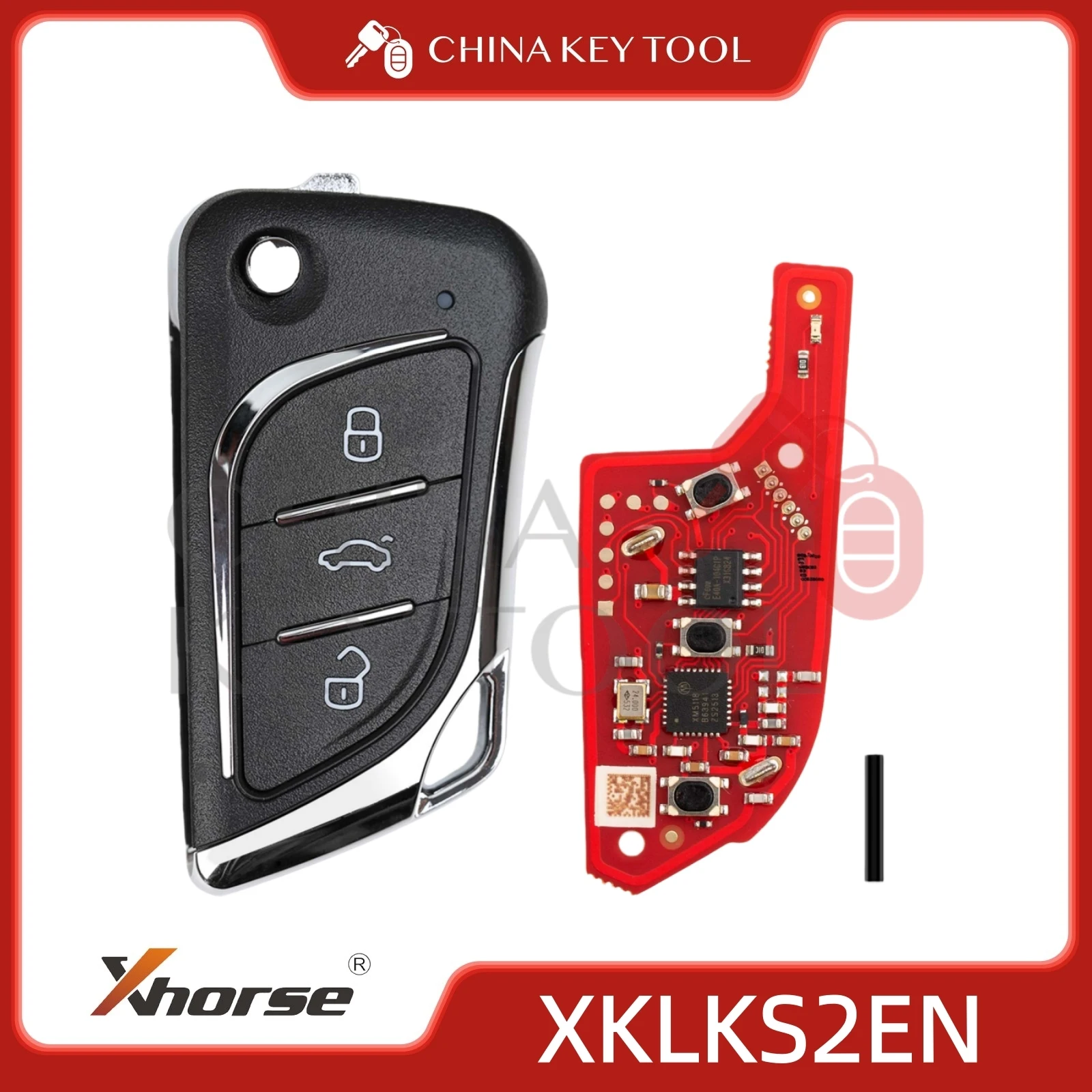 XHORSE XKLKS2EN LEI.KSS Стиль (ЕНромированное покрытие) Универсальный проводной дистанционный ключ второго поколения для типа Lexus
XHORSE XKLKS2EN LEI.KSS Стиль (ЕНромированное покрытие) Универсальный проводной дистанционный ключ второго поколения для типа Lexus