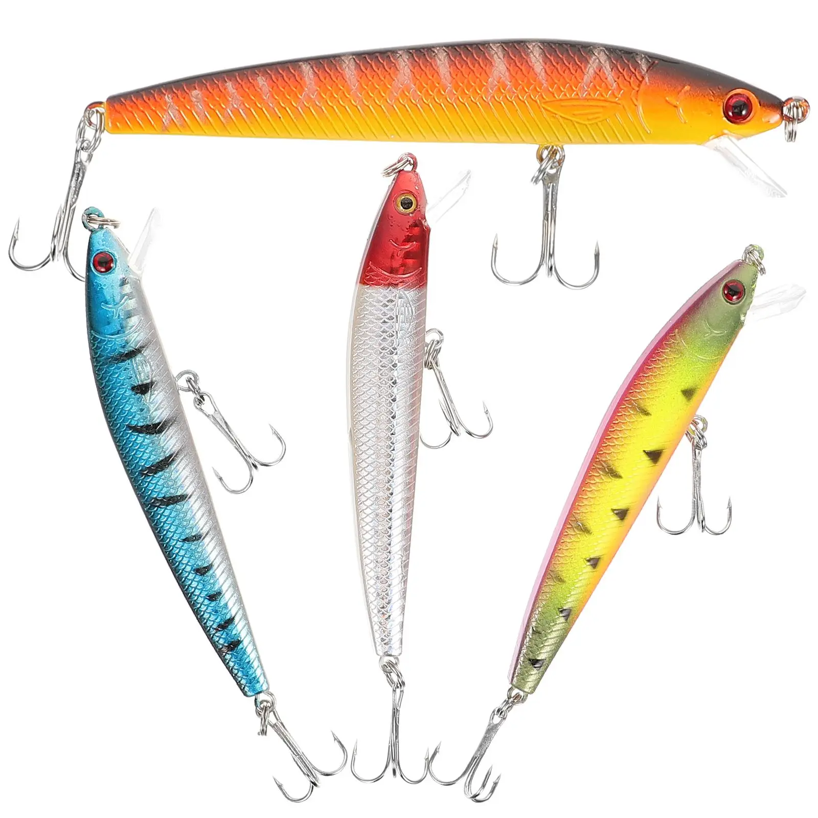 4 Pcs Plastic Fishing Durable Anti Bite Simulation Bait Tools for Outdoor Fishing Supplies with Realistic Design
4 Pcs Plastic Fishing Durable Anti Bite Simulation Bait Tools for Outdoor Fishing Supplies with Realistic Design