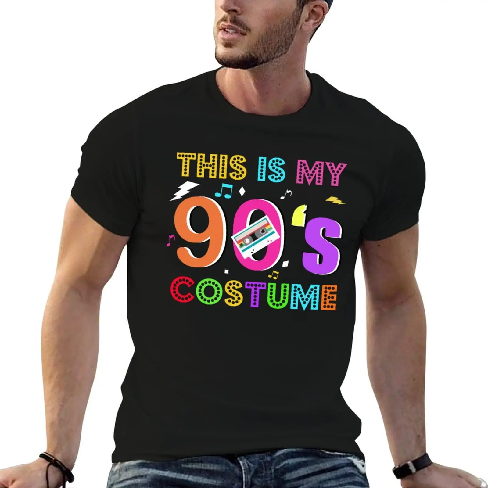 This Is My 90s Costume - Vibe Retro Party Outfit Wear T-Shirt anime blacks topping t shirt men 100℅ cotton
This Is My 90s Costume - Vibe Retro Party Outfit Wear T-Shirt anime blacks topping t shirt men 100℅ cotton