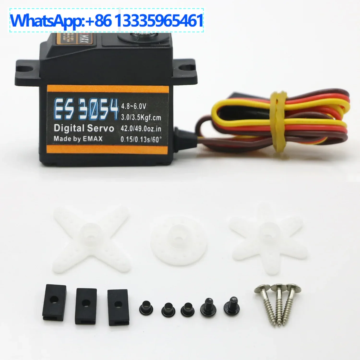 EMAX Yinyan ES3054 Digital Metal Gear 17g Model Aircraft Fixed Wing Aircraft Analog Servo
EMAX Yinyan ES3054 Digital Metal Gear 17g Model Aircraft Fixed Wing Aircraft Analog Servo