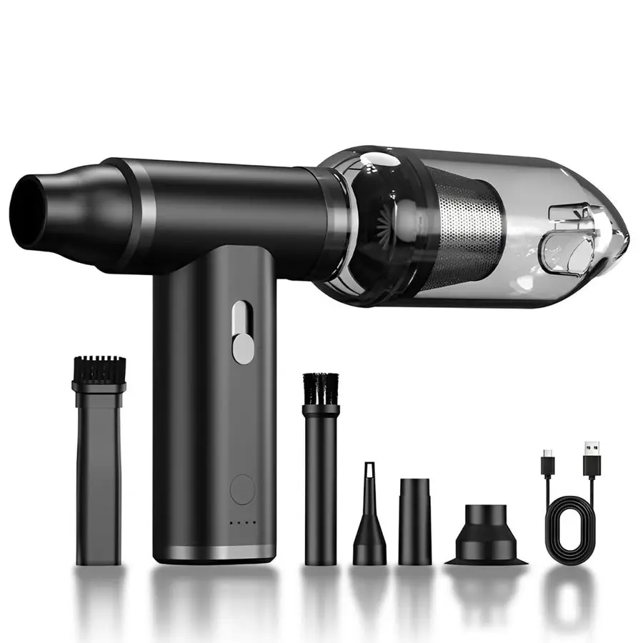 Air Duster amp Vacuum Cleaner 4in1, 150,000RPM Powerful Electric Air Duster, Cordless Rechargeable with Adjustable Speed Handhel
Air Duster amp Vacuum Cleaner 4in1, 150,000RPM Powerful Electric Air Duster, Cordless Rechargeable with Adjustable Speed Handhel