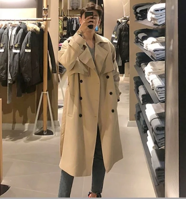 Мужские вельветовые пальто-тренчи с меховой подкладкой в стиле Harajuku, на пуговицах, унисекс, городская повседневная молодежная одежда, дышащие, в стиле BF
Мужские вельветовые пальто-тренчи с меховой подкладкой в стиле Harajuku, на пуговицах, унисекс, городская повседневная молодежная одежда, дышащие, в стиле BF