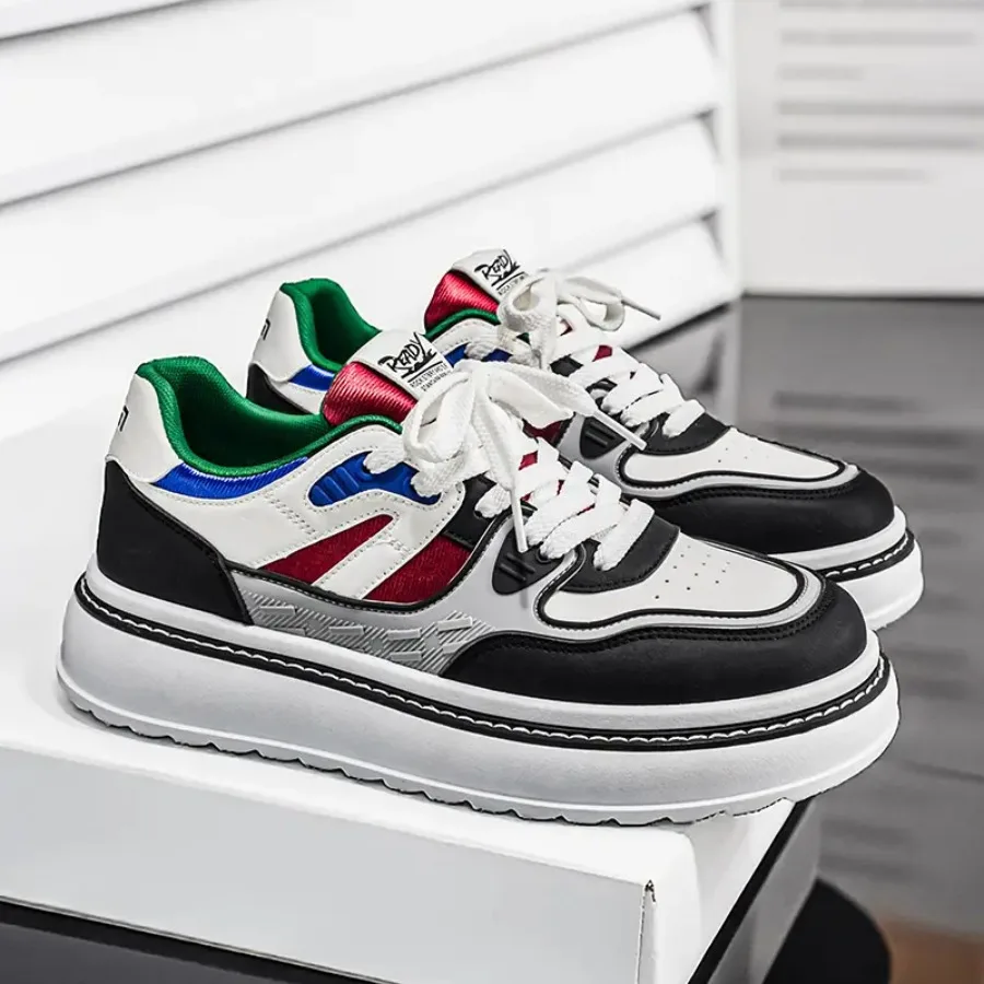 Men'S Casual Shoes New Spring Style High-Quality Thick-Soled Fashionable Sneakers
Men'S Casual Shoes New Spring Style High-Quality Thick-Soled Fashionable Sneakers
