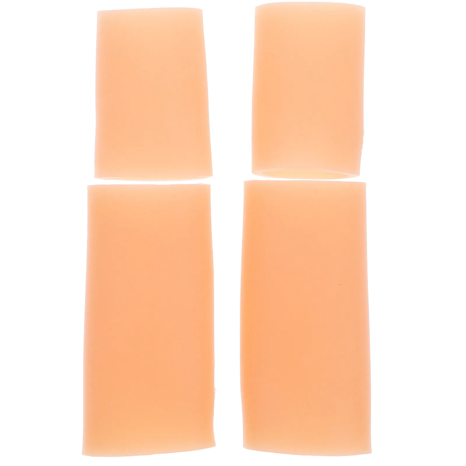 2Pairs Silicone Finger Protectors Gel Thumb Fingertip Guards for Cracked Dry Skin Typing Sewing Gaming Crafting Finger
2Pairs Silicone Finger Protectors Gel Thumb Fingertip Guards for Cracked Dry Skin Typing Sewing Gaming Crafting Finger