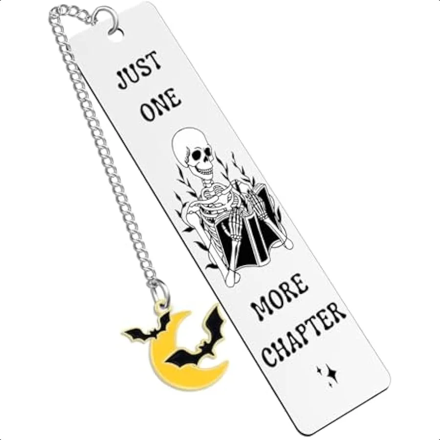 Book Marks for Reading Women Bookmarks for Books Lovers Inspirational Halloween Metal Bookmark for Friends Men Just One More Ch
Book Marks for Reading Women Bookmarks for Books Lovers Inspirational Halloween Metal Bookmark for Friends Men Just One More Ch
