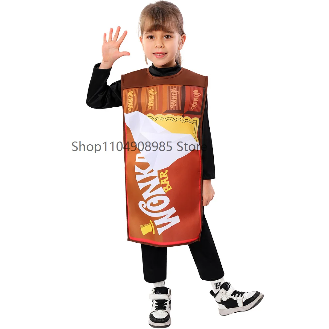 Halloween Cosplay Children's Chocolate Costume School Stage Performance Costume 2025
Halloween Cosplay Children's Chocolate Costume School Stage Performance Costume 2025