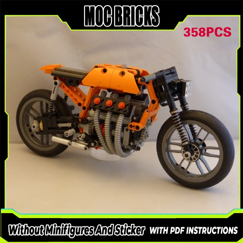 City Car Model MOC Building Bricks V-Type Racing Motorcycle Modular Technology Gifts Holiday Assemble Children Toys Suit
City Car Model MOC Building Bricks V-Type Racing Motorcycle Modular Technology Gifts Holiday Assemble Children Toys Suit