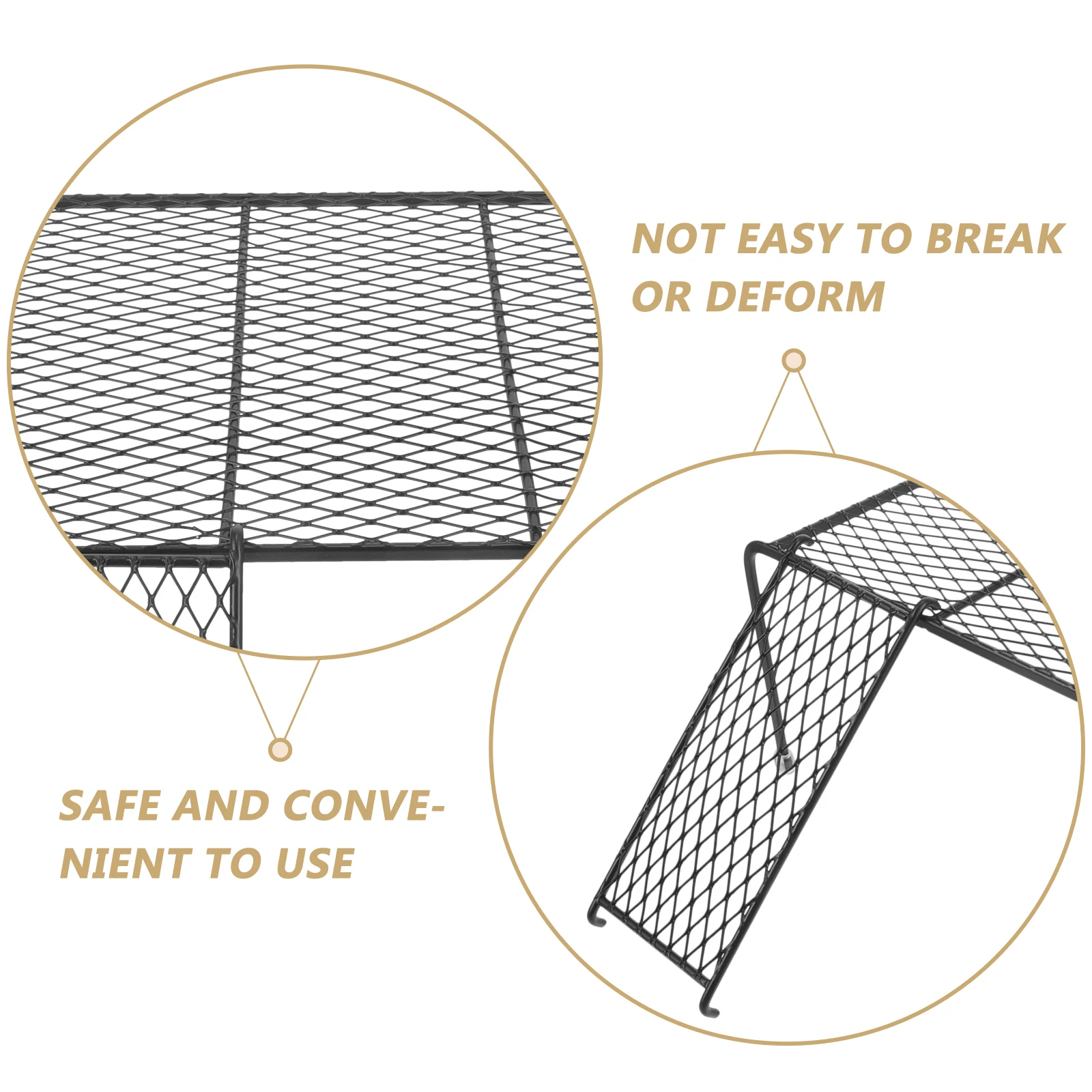 Durable Iron Wire Chicken Coop Platform Perch Playground Pet Feeding Rack Hollow-Out Farmhouse Stand Cage Rutin Toy Small
Durable Iron Wire Chicken Coop Platform Perch Playground Pet Feeding Rack Hollow-Out Farmhouse Stand Cage Rutin Toy Small