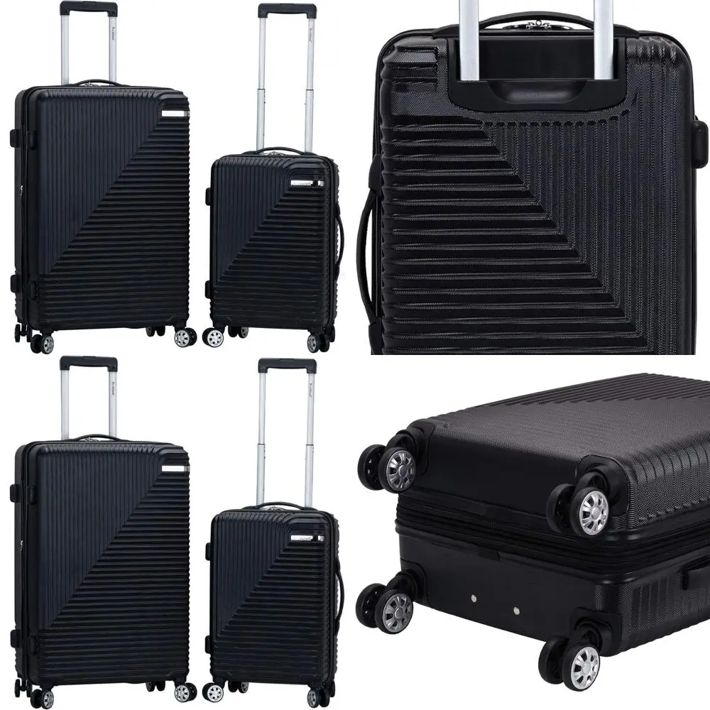 Набор чемоданов Rockland Star Trail из 2 предметов Spinner, черный (20 и 28)
Набор чемоданов Rockland Star Trail из 2 предметов Spinner, черный (20 и 28)