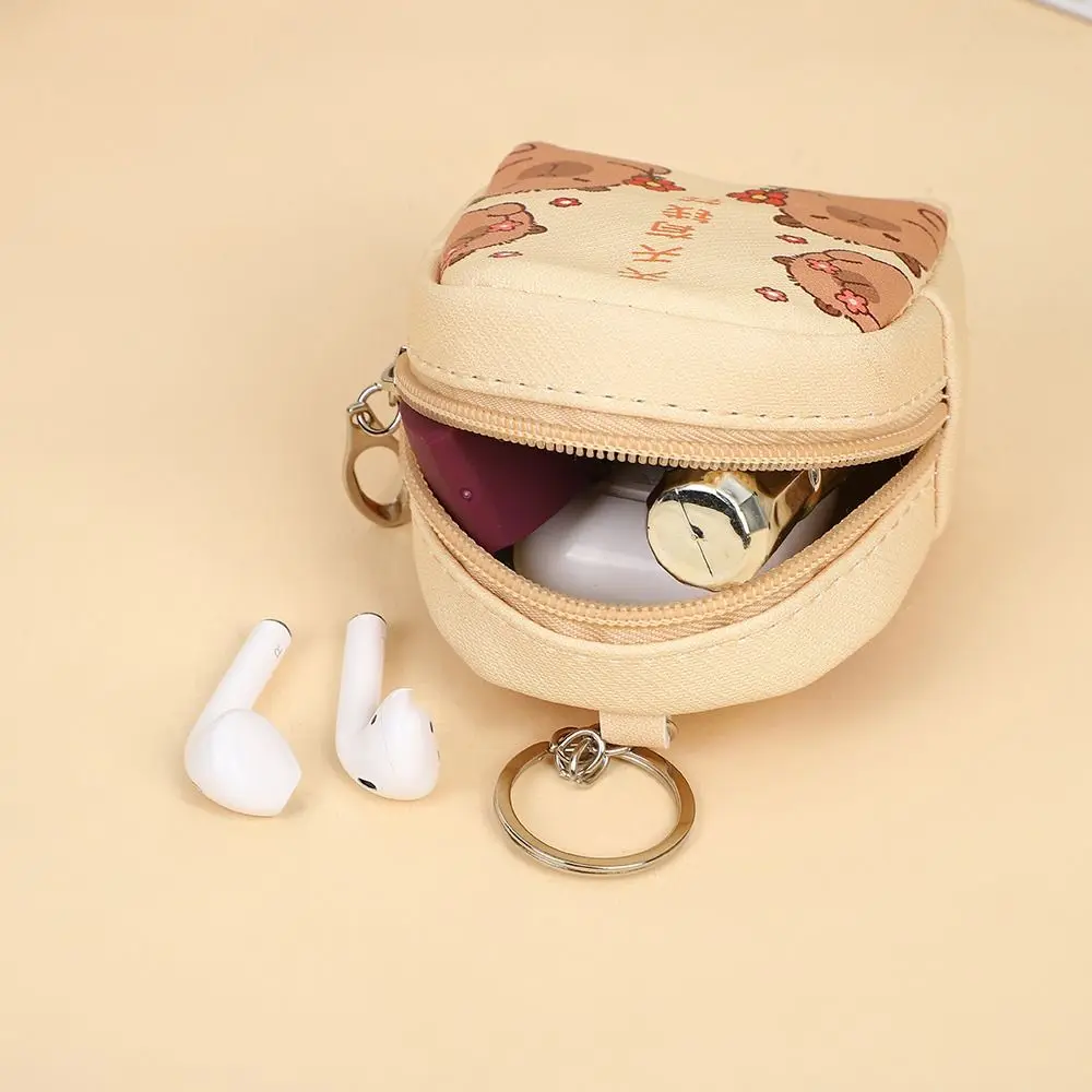 Cute Small Capybara Coin Purse Pu Zipper Cartoon Leather Wallet Japanese Waterproof Earphone Storage Bag Travel
Cute Small Capybara Coin Purse Pu Zipper Cartoon Leather Wallet Japanese Waterproof Earphone Storage Bag Travel