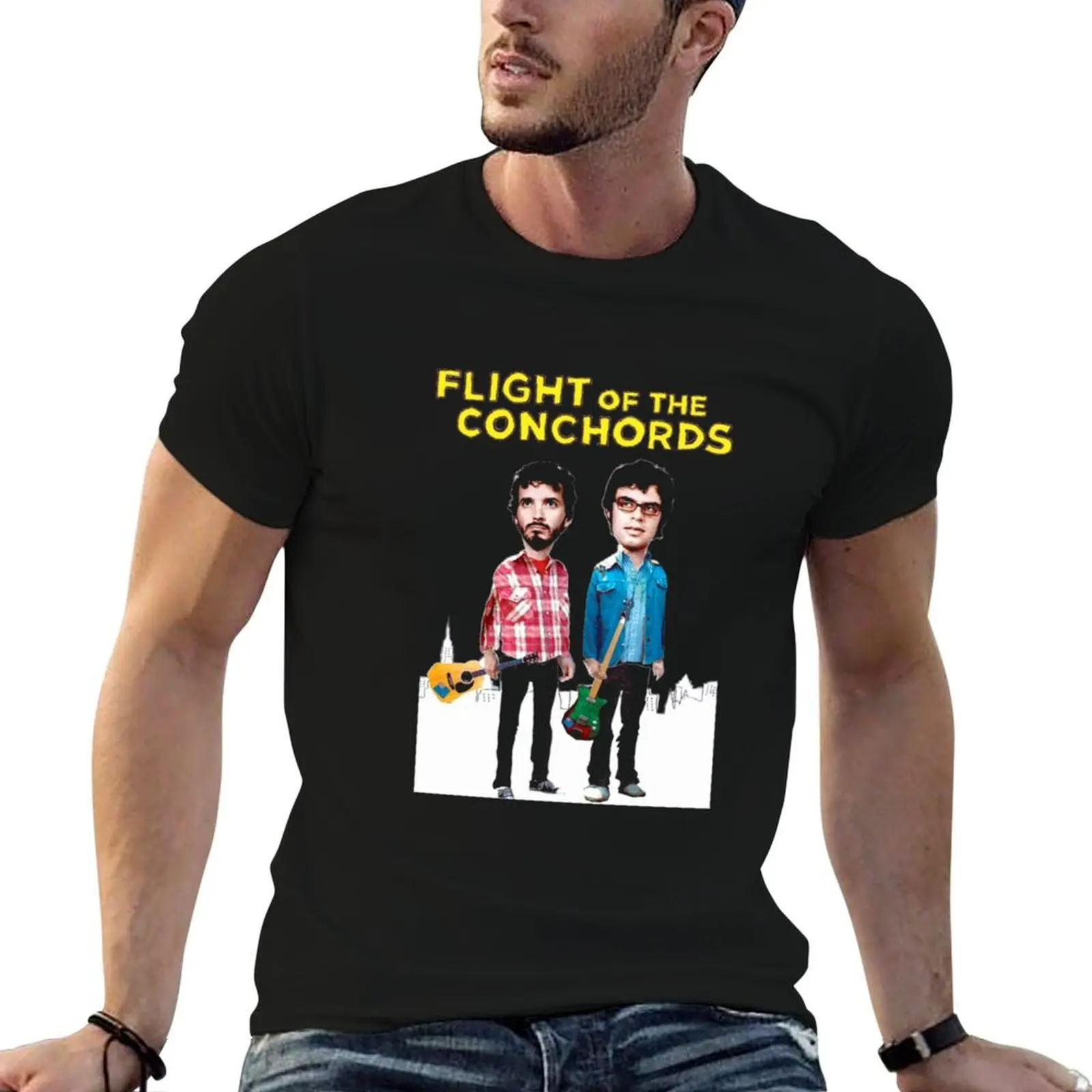 Flight Of The Conchords T-Shirt t shirt custom print t shirt for man black cotton t-shirt plain for man package T-Shirt
Flight Of The Conchords T-Shirt t shirt custom print t shirt for man black cotton t-shirt plain for man package T-Shirt