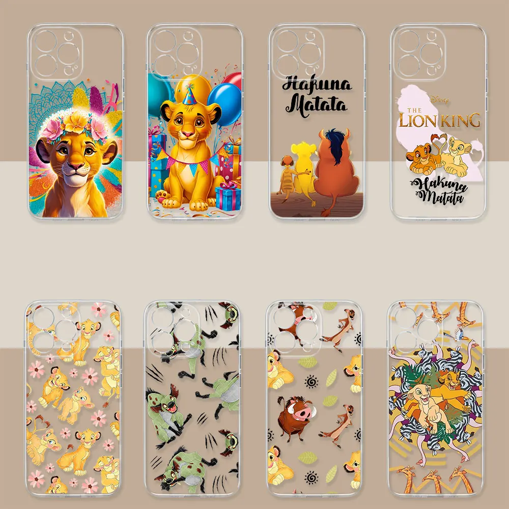 The Lion King HAKUNA MATATA Coque For iPhone 17 Air 16e 16 ProMax Case 15 14 13 12 11 17 16 Plus Pro Max Translucent Phone Cover
The Lion King HAKUNA MATATA Coque For iPhone 17 Air 16e 16 ProMax Case 15 14 13 12 11 17 16 Plus Pro Max Translucent Phone Cover